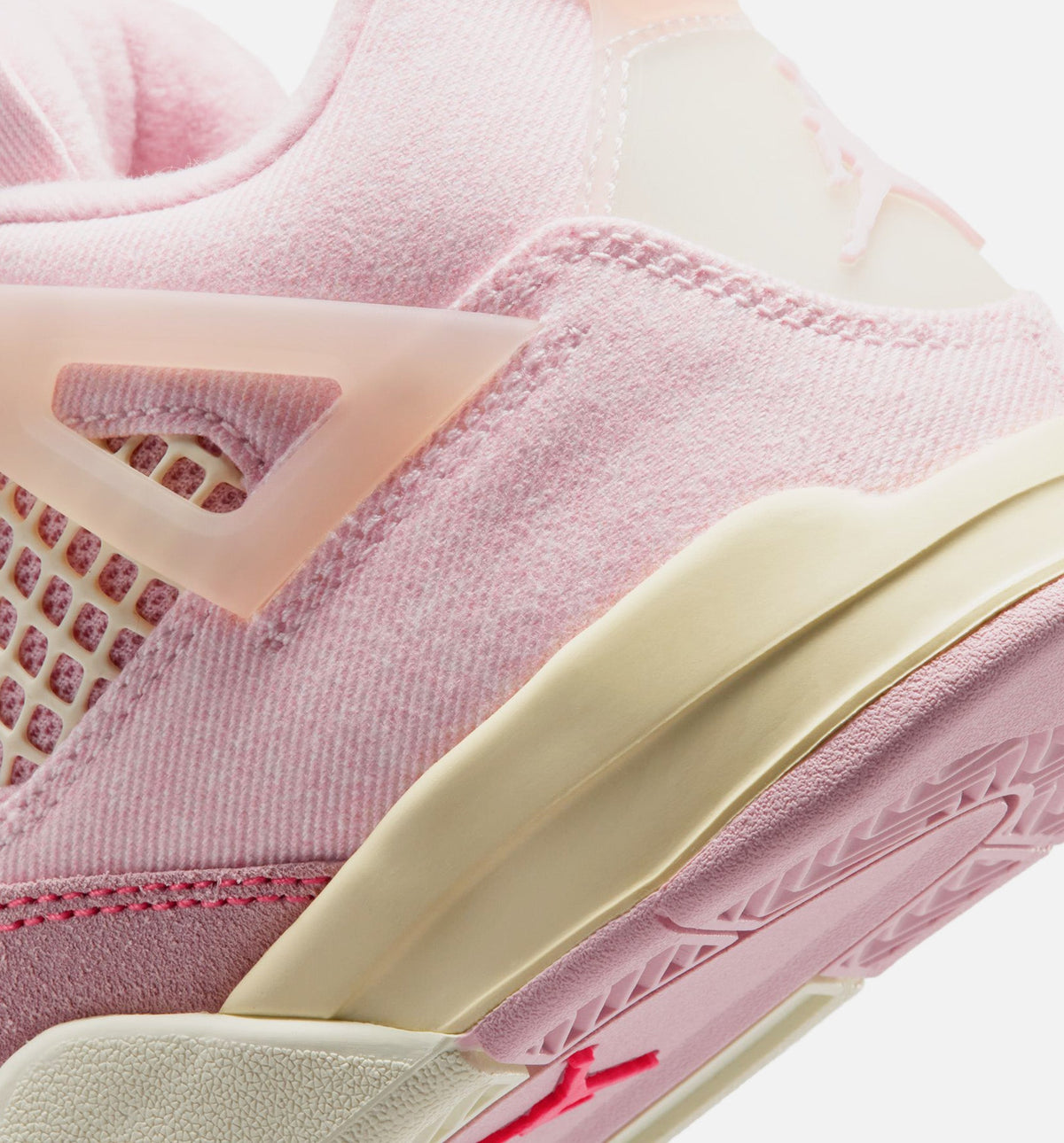 Air Jordan 4 Retro Pink Pearl & Iced Carmine Preschool Lifestyle Shoe