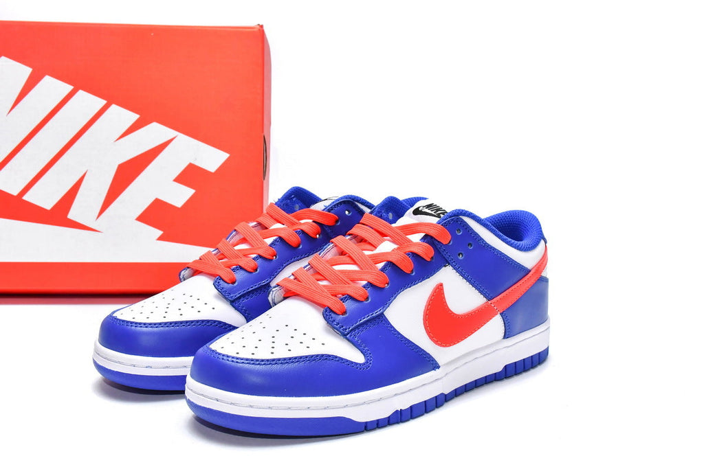 Nike Dunk Low Bright Crimson Game Royal Reps Sneaker CW1590-104