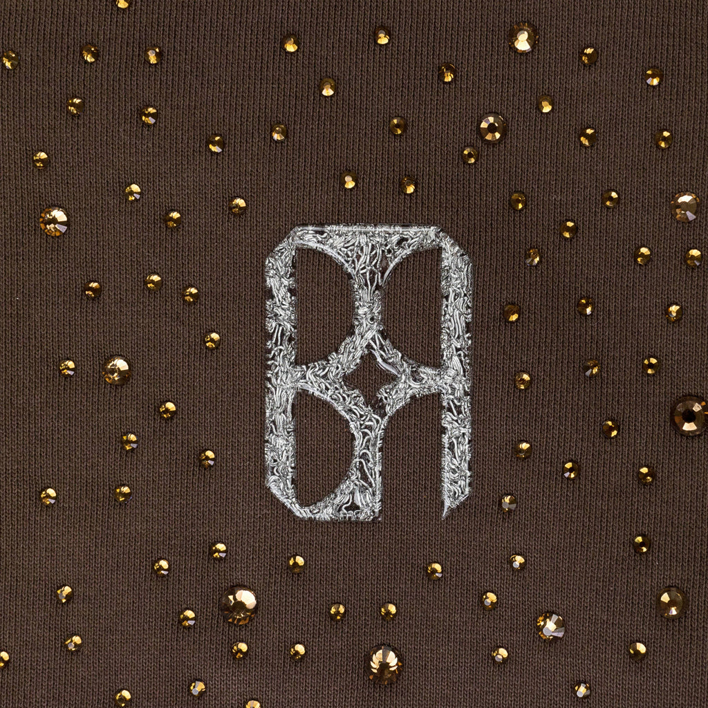 STARRY SKYDIAMOND BROWN HOODIE