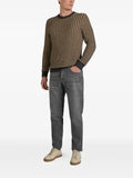 Zanone crew-neck ribbed sweater