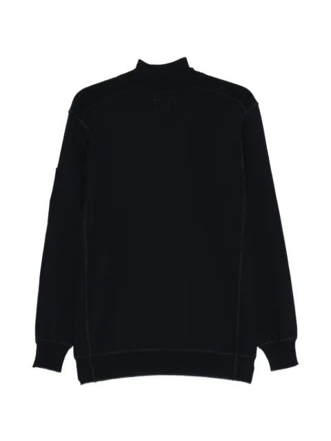 C.P. Company cotton Sea Island half-zip lens sweater