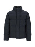 Stone Island padded logo-patch jacket