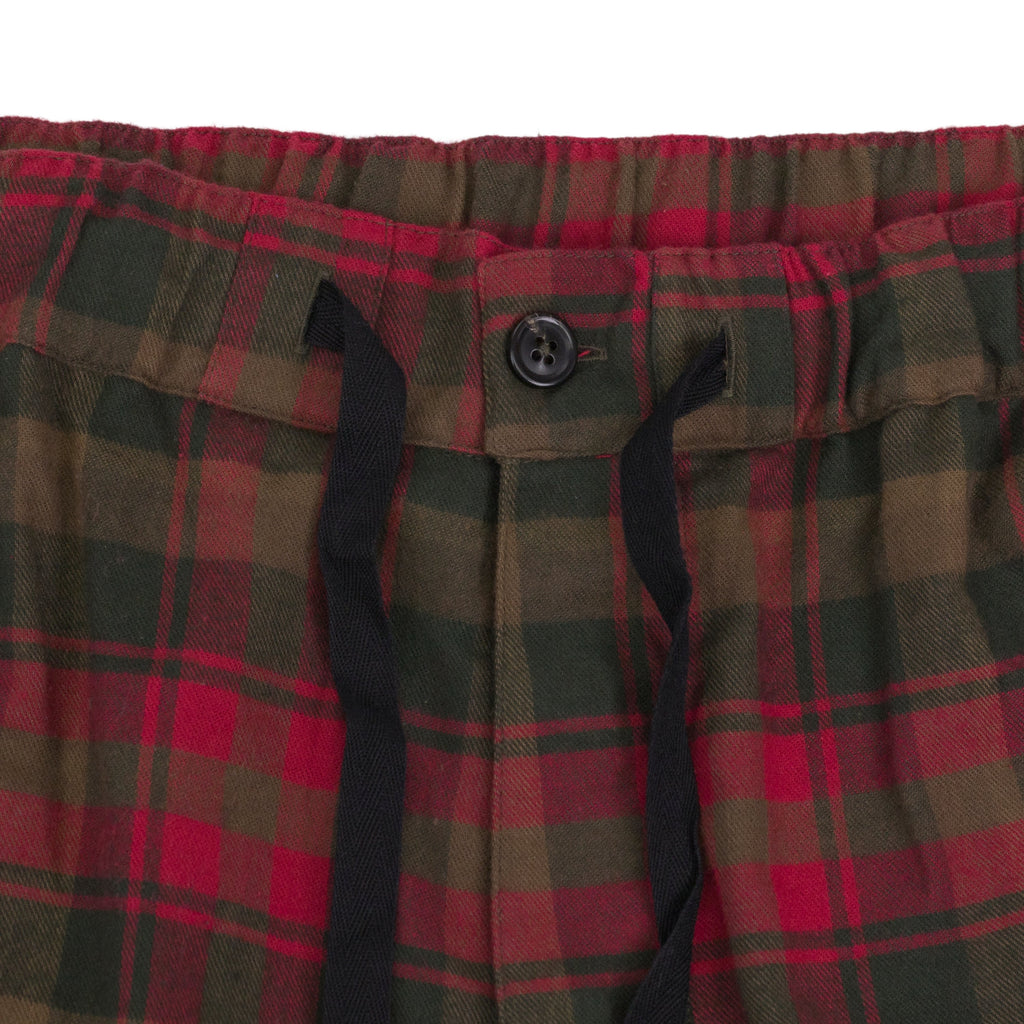 Red Cotton Wreath Pajama Pants