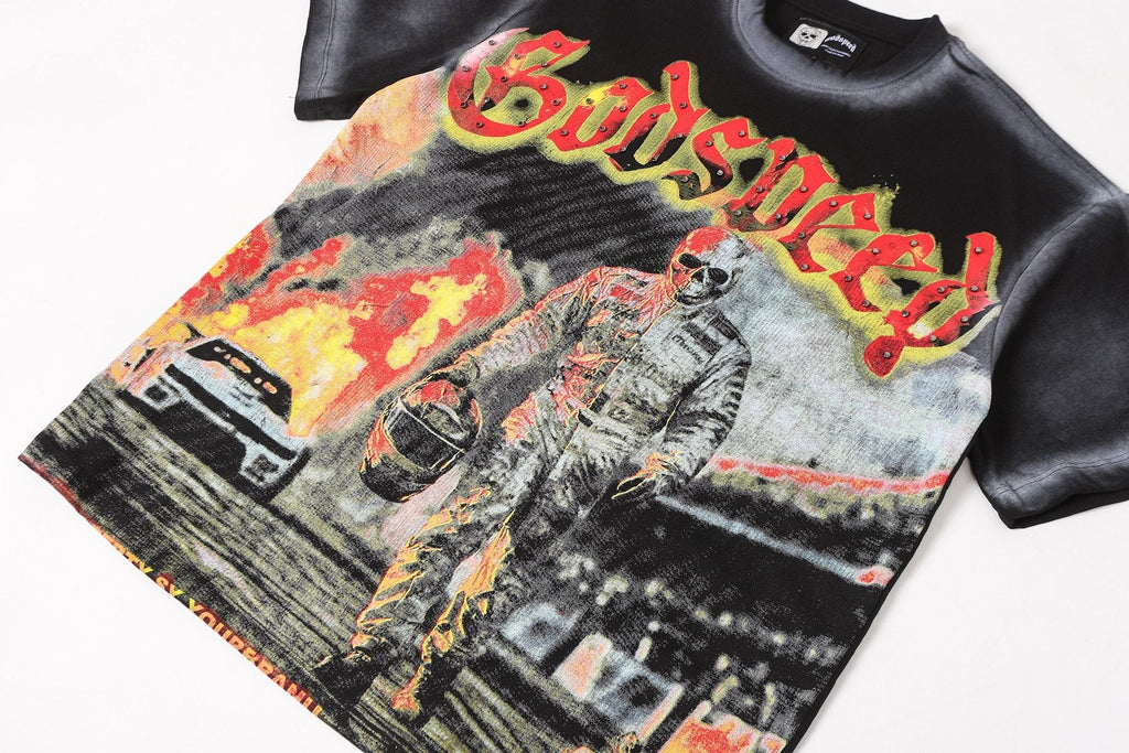 Godspeed Racing Flame Graphic T-Shirt