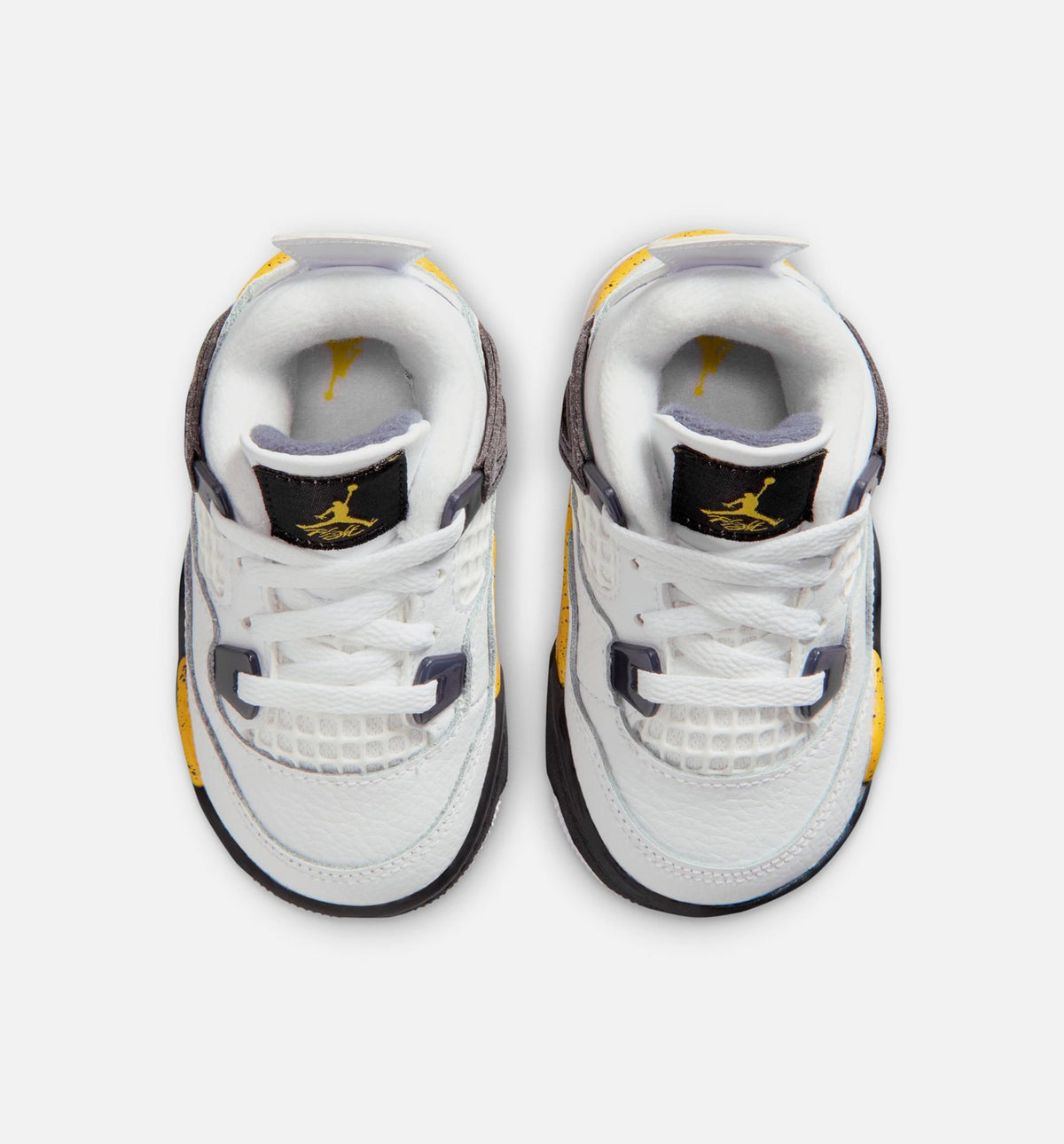 Air Jordan 4 Retro Rare Air Tour Yellow Infant/Toddler Lifestyle Shoe – White/Dark Blue Grey/Black/Tour Yellow