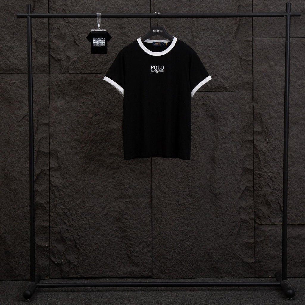 Ralph Lauren Contrast-Trim Logo T-Shirt