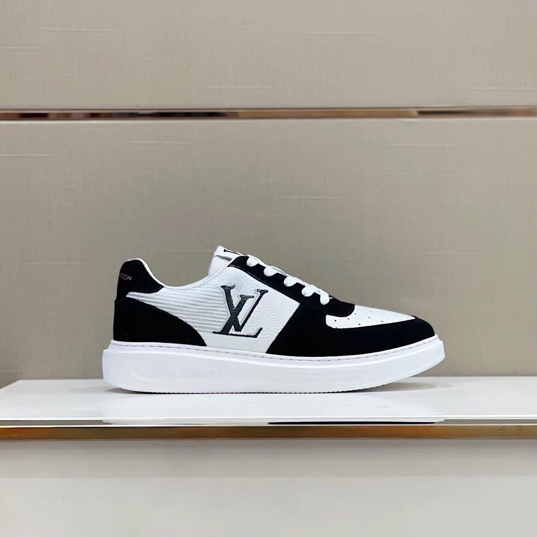 Louis Vuitton Side Lettering Low-Top Sneakers